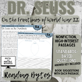 Dr. Seuss on the Frontlines | Theme, Comprehension, Struct