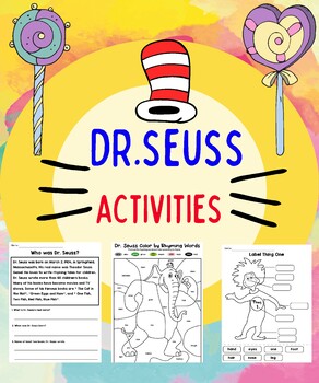 Dr Seuss Printables Teaching Resources | TPT