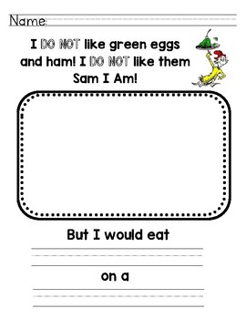 Dr. Seuss's Green Eggs and Ham by Lindsey Tighe | TpT