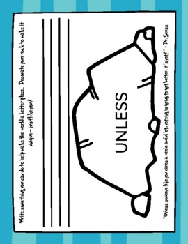 Dr Seuss #39 s The Lorax quot Unless quot Rock Worksheet by Homeschooling My Blessings
