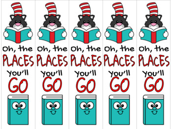 Dr Seuss Theme Bookmark By Bookmarks And More Tpt