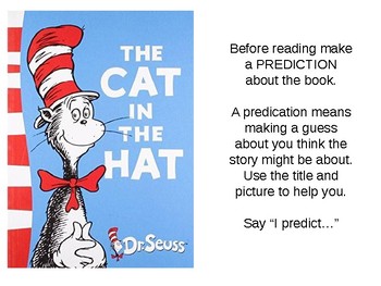 Dr. Suess Predictions and Rhyming Words PowerPoint | TpT