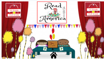 Preview of Dr. Suess Reads America Interactive Learning Centers (1st-2nd Grade)