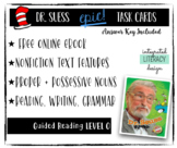 Dr. Suess Task Cards Free eBook [Nonfiction, Timeline, Nouns]