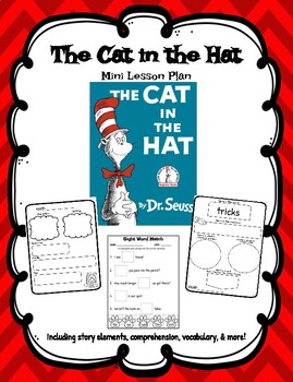 Preview of Dr. Seuss - The Cat in the Hat