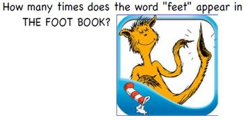 Preview of Dr. Suess Trivia SmartBoard Questions