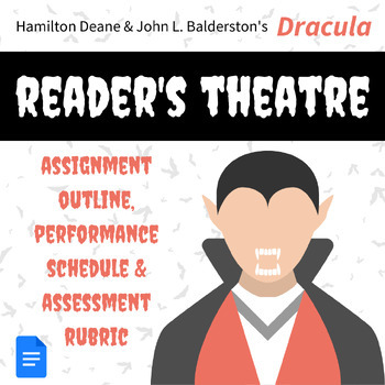 Preview of Dracula: Reader's Theatre Assignment