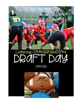 Draft Day Listening Comprehension (movie) by ML's Creations for the ...