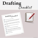 Drafting in Writing Checklist Free