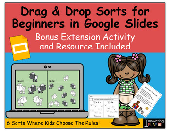 Preview of Drag & Drop Sorts for  Beginners in Google Slides