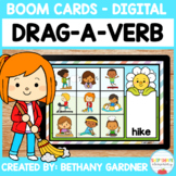Drag-a-Verb - Boom Cards - Parts of Speech - Distance Lear