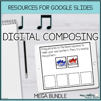Preview of Drag and Drop Composing BUNDLE for Google Slides