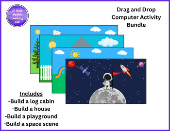 Preview of Drag and Drop Computer Activity Bundle