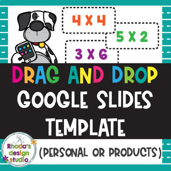 Preview of Drag and Drop Slides Template for Classroom Resources