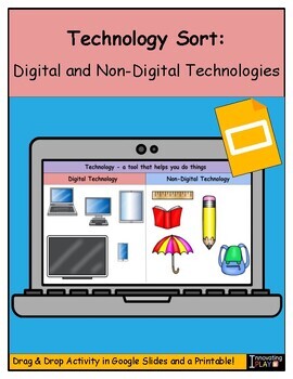 Preview of Drag and Drop Technology Sort: Digital and Non-Digital Technologies