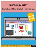 Drag and Drop Technology Sort: Digital and Non-Digital Tec