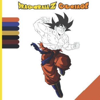 Son Goku Attack Coloring Pages - Free Printable Coloring Pages