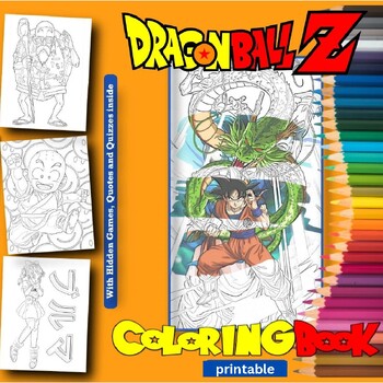 Dragon Ball Z Coloring Book: Anime Coloring Book for Adults, Teen and Kids  with High Quality Coloring Pages, Gift for Dragon Ball Fans (Paperback) 