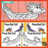Dragon Boat Craft, Chinese Zodiac, Chinese Dragon Boat Fes