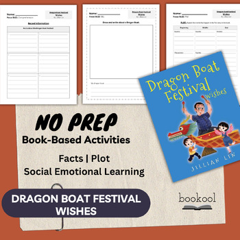 Preview of Dragon Boat Festival Wishes | Comprehension and Plot Elements | Literacy