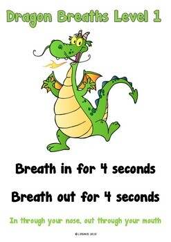 Preview of Dragon Breathing - Calming Strategy