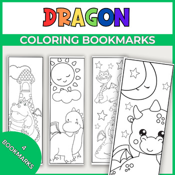 dragon bookmark teaching resources teachers pay teachers