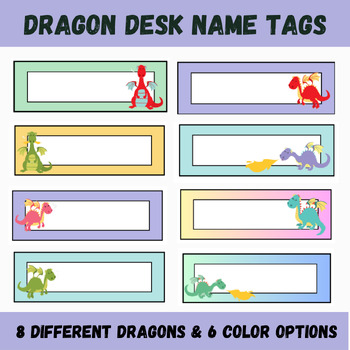 Dragon Name Badge 