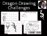 Dragon Drawing Challenges, great for early finishers and s
