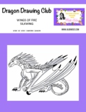 Dragon Drawing Club for Beginners- Wings of Fire- ICEWING