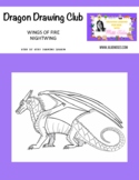 Dragon Drawing Club for Beginners- Wings of Fire- NIGHTWING