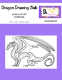Dragon Drawing Club for Beginners- Wings of Fire- RAINWING