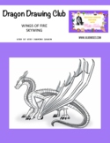 Dragon Drawing Club for Beginners- Wings of Fire- SKYWING