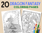 Year of the Dragon Coloring Pages | 20 Pages for Chinese N