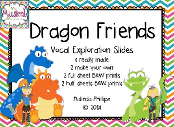 Preview of Dragon Friends: Vocal Exploration for the Music Classrooms