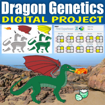 Preview of Dragon Genetics Project - Google Classroom