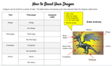Dragon Genetics: Punnett Squares for Simple and Complex Traits