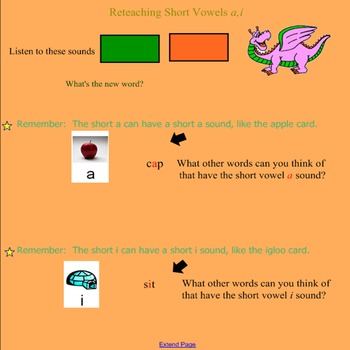 Preview of Dragon Gets By Day 5 Smartboard Lesson