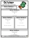Dragon Head - Editable Newsletter Template - #60CentFinds 