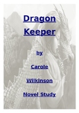 Dragon Keeper by Carole Wilkinson novel study - 1st 12 cha