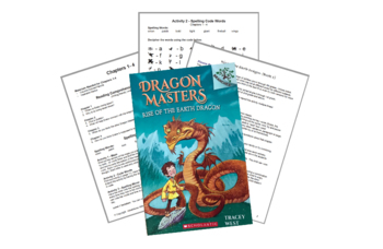 Preview of Dragon Masters Book 1 Unit Study (Rise of the Earth Dragon)