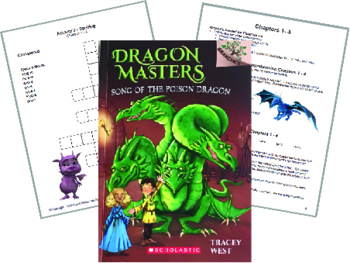 Preview of Dragon Masters Book 5 Unit Study (Song of the Poison Dragon)