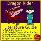 Dragon Rider Novel Study Unit Comprehension Questions with
