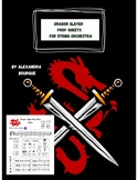 Dragon Slayer Prep Sheet for String Orchestra (Vln, Vla, C