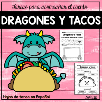Preview of Dragones y Tacos | Spanish Book Companion