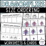 Dragonflies Size Ordering for Spring Bugs Theme | Order by