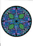 Dragonfly Mandala Classroom Decore