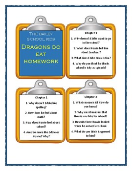 dragons do eat homework reading level
