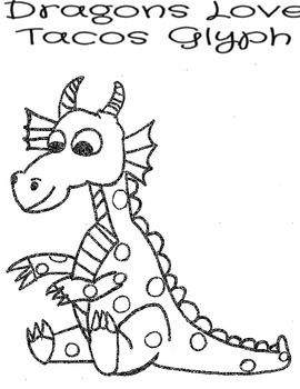 Dragons Love Tacos Coloring Sheet Coloring Pages