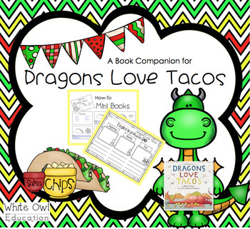 Preview of Dragons Love Tacos Book Study