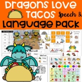 Dragons Love Tacos Speech & Language Activities Pack